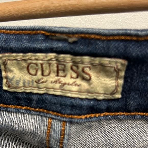 Guess Starlet Skinny stretch Denim Jeans W 24” Inseam 32” - Picture 4 of 13